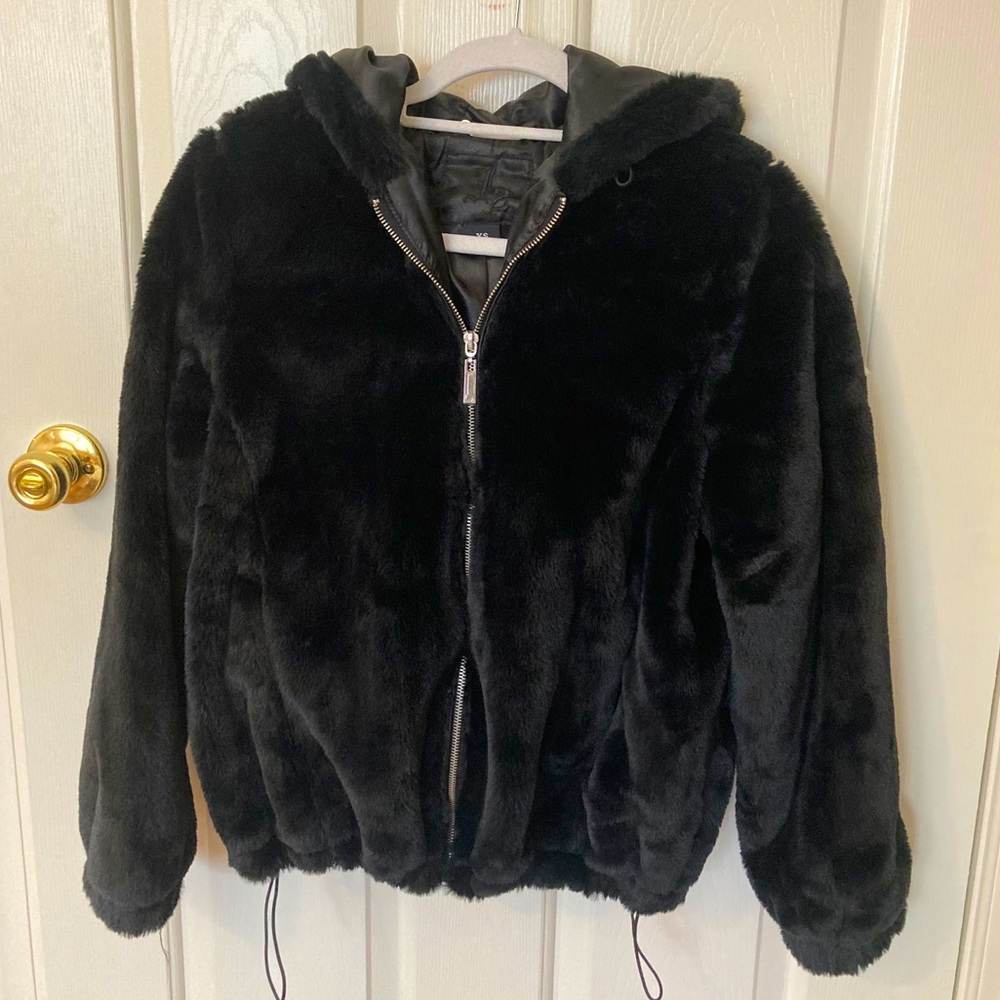 Fluffy jacket